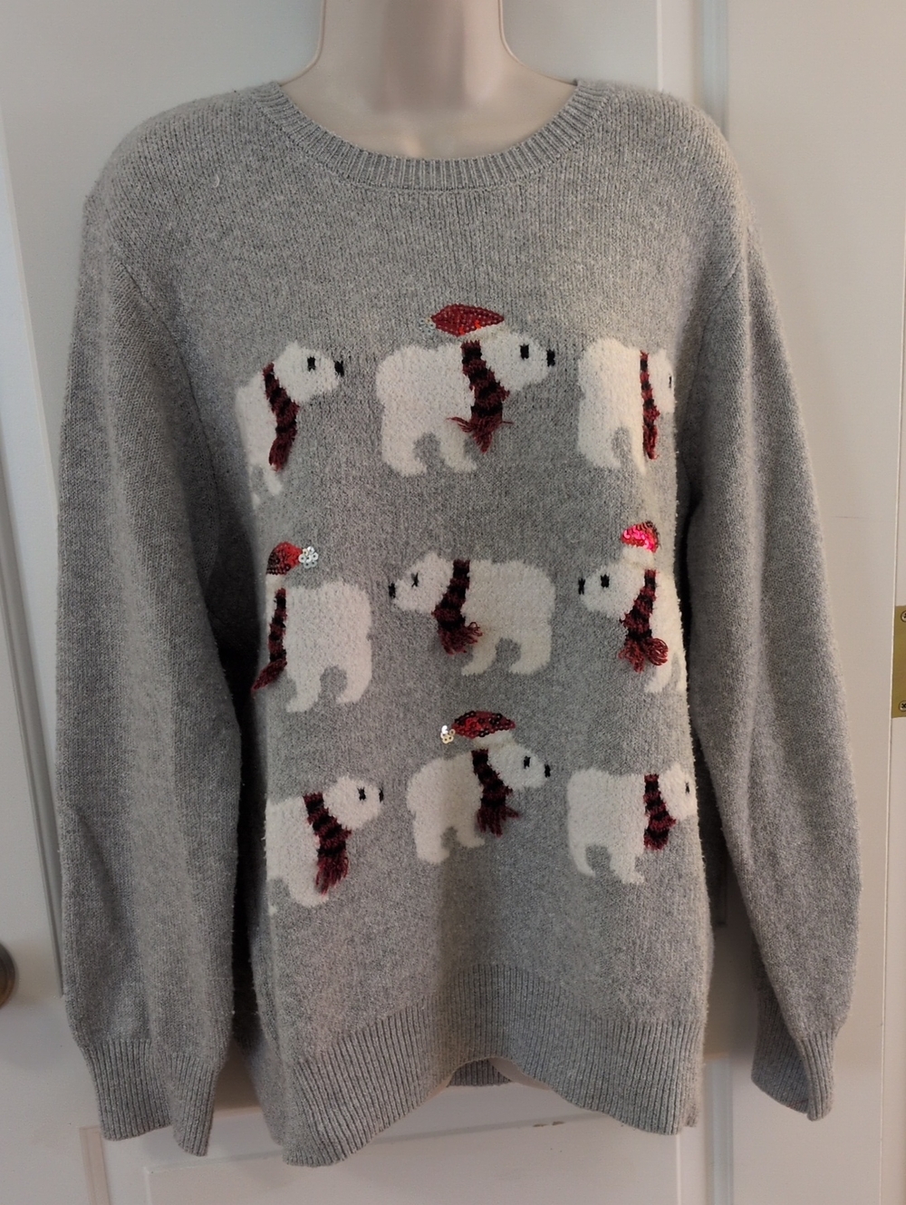 Holiday Time Christmas Polar Bear Sweater